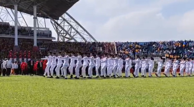 Bupati Jember Puji Aksi Paskibraka, Tetap Melangkah Meski Sepatu Copot