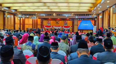 50 Anggota DPRD Sidoarjo 2024-2029 Dilantik, Target 1 Bulan Bentuk AKD