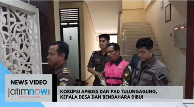 Video: Penetapan Tersangka Kasus Korupsi APBdes dan PAD Tulungagung