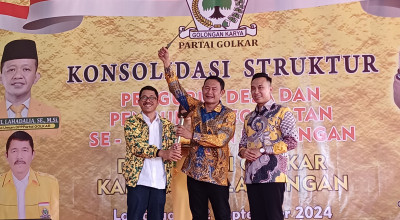 2 Paslon Pilkada Lamongan Temui Pendukung Jelang Pengundian Nomor Urut