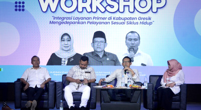 Dinkes dan PWI Gresik Gelar Workshop Integrasi Layanan Primer