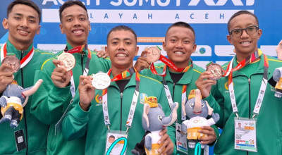 Atlet Wushu Kota Batu Raih Medali Emas di PON XXI 2024