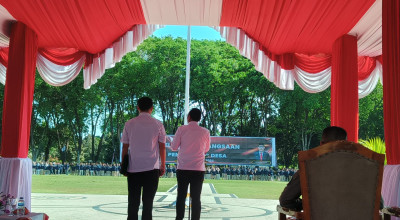 Tingkatkan Fungsi Pendamping Desa, Bakesbangpol Jatim Gelar Apel di Bojonegoro
