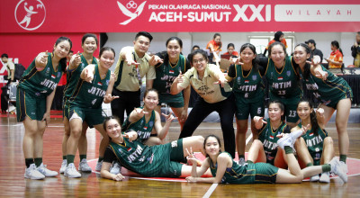 Tim Basket Putri Jatim Kalahkan DKI Jakarta di PON XXI Aceh-Sumut