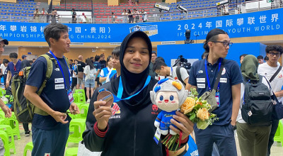 Atlet Panjat Tebing Ponorogo Raih Medali di Kancah Internasional