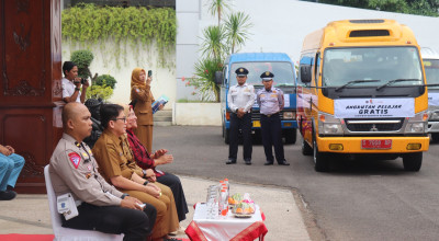 Dishub Bojonegoro Luncurkan Angkutan Pelajar Gratis, Simak Rutenya