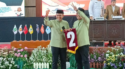 Dapat Nomor 2 di Pilbup Probolinggo, Gus Haris: Oke Gass