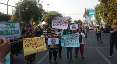 Deklarasi Coblos Kotak Kosong di Pilwali Surabaya 2024 Kian Masif