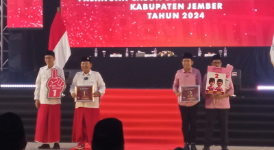 2 Paslon Bupati Jember Beradu Visi Misi Raih Simpati Masyarakat