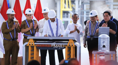 Presiden Jokowi Resmikan Smelter Freeport, Pj Gubernur: Dongkrak Ekonomi Jatim
