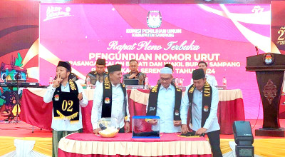 Nomor Urut Pilkada Sampang 2024: Ra Mamak - Haji AB 1, Aba Idi - Ra Mahfud 2
