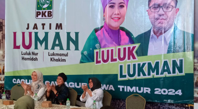 Janji Politik Bacagub Jatim Luluk Nur Hamidah ke Warga Sidoarjo