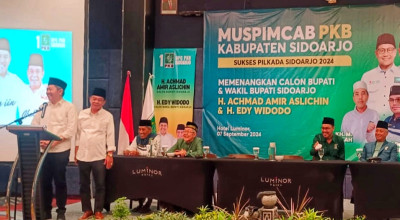 PKB Sidoarjo Gelar Muspimcab, Putra Subandi Tak Hadir