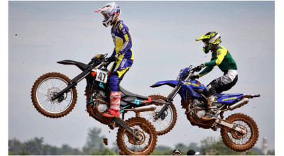 Tampil Garang, Tim Grass Track Jatim Sabet 2 Emas PON XXI 2024