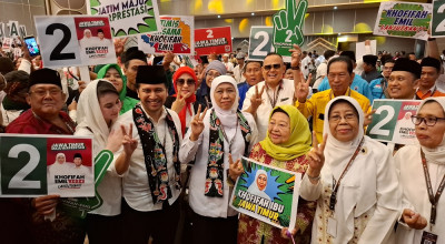 Makna Nomor 2 di Pilgub Jatim, Khofifah: Khairul Umur Ausathuha