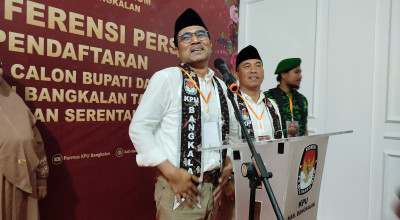 Cabup Bangkalan Mathur Ingatkan Masyarakat Waspada Politik Uang