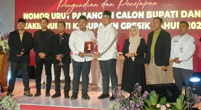 Ya - Alif Usung Slogan Gresik Baru Lebih Maju, Tawarkan Misi dan Visi Ini