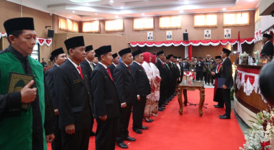 45 Anggota DPRD Ponorogo Dilantik, Wajah Baru 11 Orang