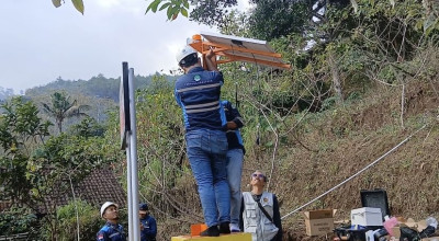 Potensi Longsor Tinggi, PVMBG dan BPBD Ponorogo Pasang LEWS