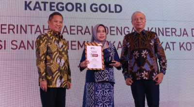 Pemkot Malang Raih Emas Penghargaan IIPG, Pj Iwan Apresiasi Kerja Keras Bersama