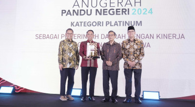 Pemkot Mojokerto Raih Penghargaan Platinum untuk Kinerja dan Governansi Istimewa