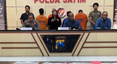 Polda Jatim Bekuk Sindikat Pencurian Perangkat Tower Telekomunikasi
