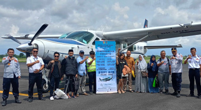 Penerbangan Jember - Sumenep dari Bandara Notohadinegoro Sepi Penumpang