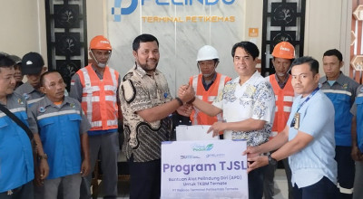 Pelindo Terminal Petikemas Ajak Buruh TKBM Peduli Keselamatan dan Kesehatan