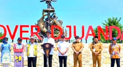 Presiden Jokowi Resmikan Flyover Djuanda Sidoarjo, Telan Anggaran Rp363 Miliar