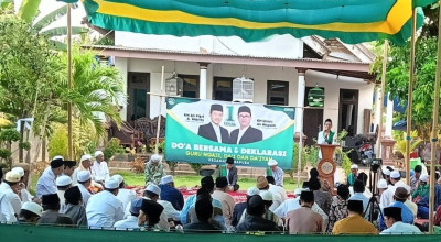 Warga dan Guru Ngaji Urunan Dukung Fikri - Unais di Pilbup Sumenep