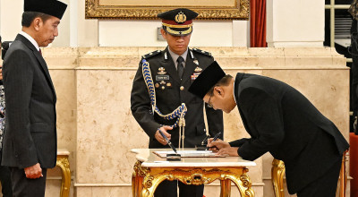 Presiden Jokowi Lantik Gus Ipul jadi Menteri Sosial