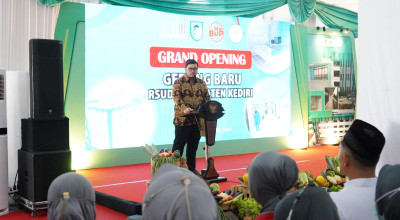 Tingkatkan Layanan Kesehatan, Mas Dhito Resmikan Gedung KRIS RSKK Pare