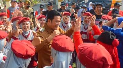 Subandi Berharap Seluruh Sidoarjo Ada Kampung Olahraga Masyarakat Desa