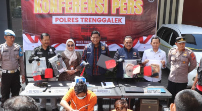 Bobol Rumah Anggota Polres Trenggalek, 2 Maling asal Kudus Didor