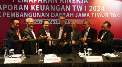 Bank Jatim Catatkan Kinerja Positif di Awal 2024