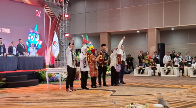 Nomor Paslon Pilgub Jatim: Khofifah-Emil 2, Risma-Gus Hans 3 dan Luluk-Lukman 1