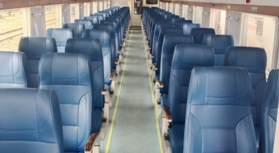 KAI Daop 7 Madiun Luncurkan Rangkaian Kereta Ekonomi New Generation