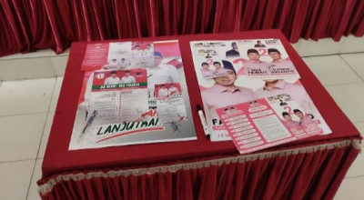 2 Paslon Pilbup Jember Dapat Bahan Kampanye dari KPU