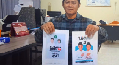 KPU Sidoarjo Siapkan Jutaan Bahan Kampanye Paslon Pilkada 2024