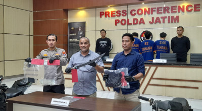 Bandit Bersajam Digulung Jatanras Polda Jatim, Resahkan Warga Pasuruan