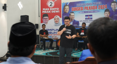 Kiat Demokrat Menangkan Mas Dhito - Mbak Dewi di Pilbup Kediri