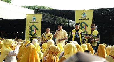 Cara Golkar Surabaya Peringarti HUT Partai ke-60