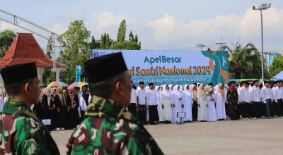 Apel HSN 2024 di Ponorogo, Pjs Bupati Ajak Santri Berperan Bangun Negeri
