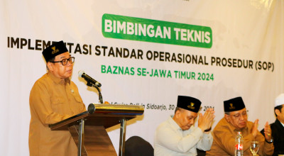 Baznas Jatim Gelar Bimtek Implementasi SOP, Tingkatkan Layanan Zakat