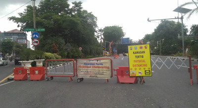 Jalan Kedung Baruk Arah MERR Surabaya Ditutup, Ini Rekayasa Lalu Lintasnya