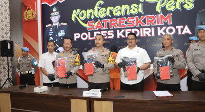 Kakak Pembunuh Adik di Kediri Ditangkap, Kabur ke Rumah Teman