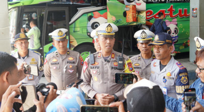 Polres Ponorogo Larang Motor Berknalpot Borong Ikut Kampanye