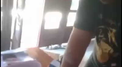 Beredar Foto Kades di Probolinggo Siapkan APK Paslon 1