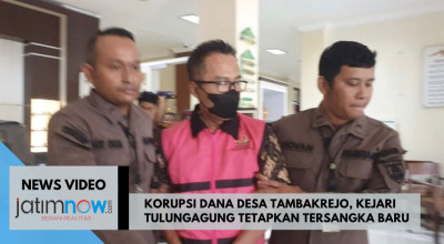 Video: Korupsi Dana Desa Tambakrejo, Kejari Tulungagung Tetapkan Tersangka Baru