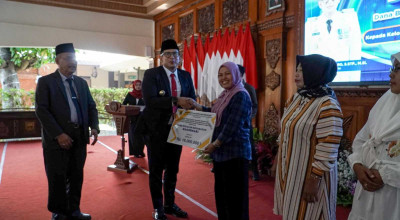 39 KUBE di Mojokerto Terima Bantuan Modal Usaha, Pj Wali Kota Beri Pesan Ini